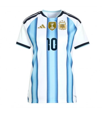 Argentina Lionel Messi #10 Hjemmebanetrøje Dame VM 2026 Kortærmet